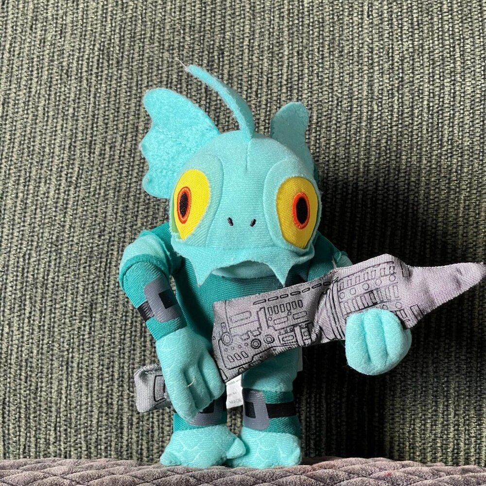 Activision Skylanders Gill Grunt 2012 Plush 7" Stuffed Animal Green Blue